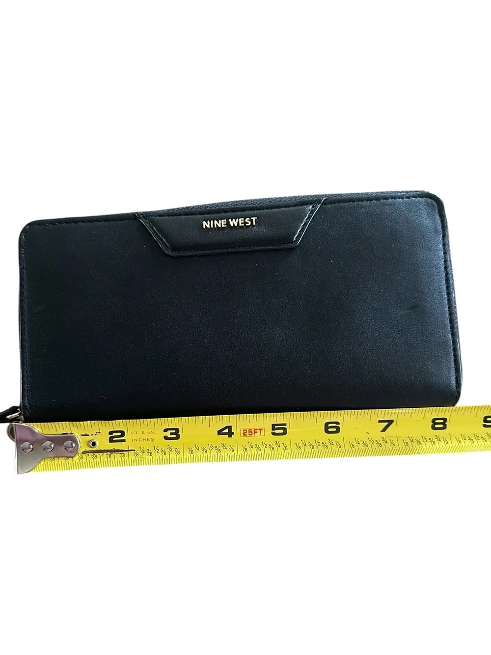 Nine West black leather